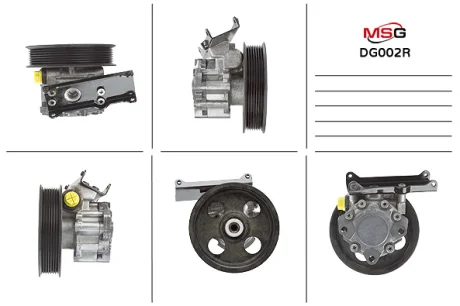 Насос ГПК відновлений Dodge Ram 08-19 MSG DG002R
