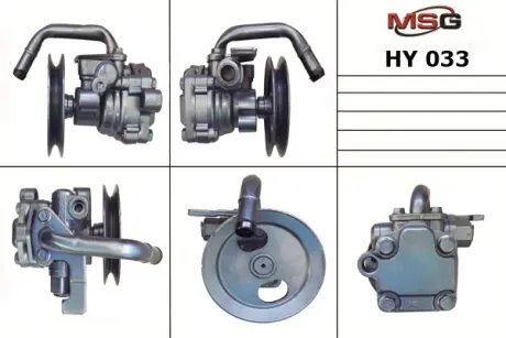 Насос ГУР новий Hyundai Getz 02-10 MSG HY033