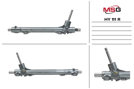 Рульова рейка без ГУР відновлена Hyundai i-30 12-17, Kia Cerato 12-18, Kia Ceed 12-19 MSG HY111R