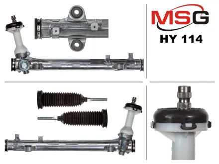 Рульова рейка без ГУР нова Hyundai Grand Santa FE 12-18, Hyundai Santa FE 12-18, Kia Sorento 09-15 MSG HY114
