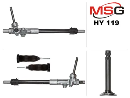 Рульова рейка без ГУР нова Hyundai IX35 13-15, Hyundai Tucson (IX35) 09-16, Kia Sportage 10-15 MSG HY119