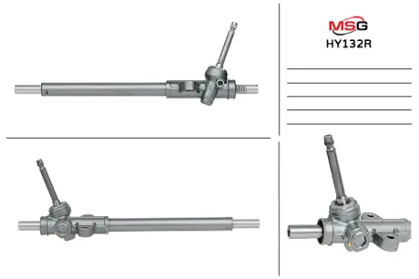 Рульова рейка без ГУР відновлена Hyundai i-20 14-20 MSG HY132R