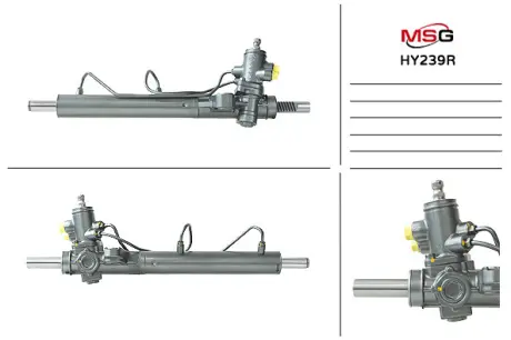 Рульова рейка з ГУР відновлена Hyundai Matrix 08-10 MSG HY239R