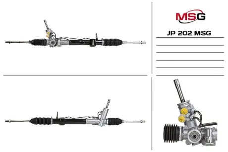 Рульова рейка з ГУР нова Jeep Compass 06-16, Dodge Caliber 06-12 MSG JP202
