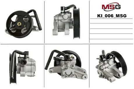 Насос ГУР новий Hyundai Solaris 11-17, Hyundai Accent 10-18, Kia Cerato 04-08 MSG KI006
