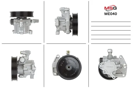 Насос ГУР новый Mercedes-Benz CLS C219 03-10, Mercedes-Benz S-Class W221 05-13, Mercedes-Benz E-Class W211 02-09 MSG ME040