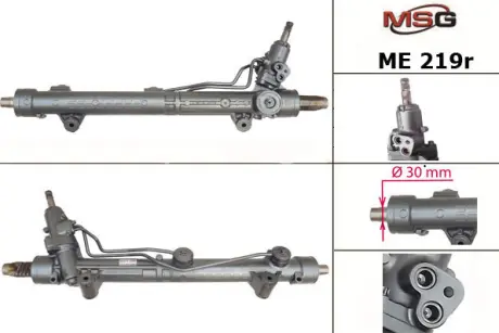 Рульова рейка з ГУР відновлена Mercedes-Benz GL X164 06-12, Mercedes-Benz ML W164 05-11 MSG ME219R