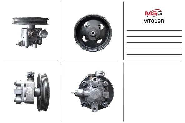 Насос ГПК відновлений Mitsubishi Eclipse 00-05, Chrysler Sebring 00-06 MSG MT019R (фото 1)
