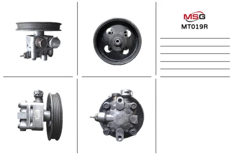 Насос ГПК відновлений Mitsubishi Eclipse 00-05, Chrysler Sebring 00-06 MSG MT019R