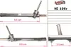 Рульова рейка без ГУР відновлена Renault Modus 04-08, Renault Clio III 05-12, Nissan Micra 03-10 MSG NI106R (фото 1)