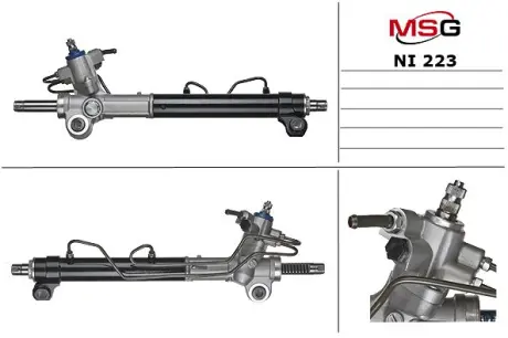 Рульова рейка з ГУР нова Nissan X-Trail T30 00-09 MSG NI223