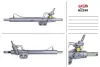 Рульова рейка з ГУР відновлена Nissan Pathfinder R51 04-14, Nissan Navara 05-15 MSG NI239R (фото 1)
