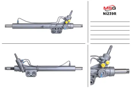 Рульова рейка з ГУР відновлена Nissan Pathfinder R51 04-14, Nissan Navara 05-15 MSG NI239R
