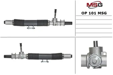 Рульова рейка без ГУР нова Daewoo Lanos 97-09 MSG OP101