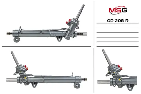 Рулевая рейка с ГУР восстановлена MSG OP208R