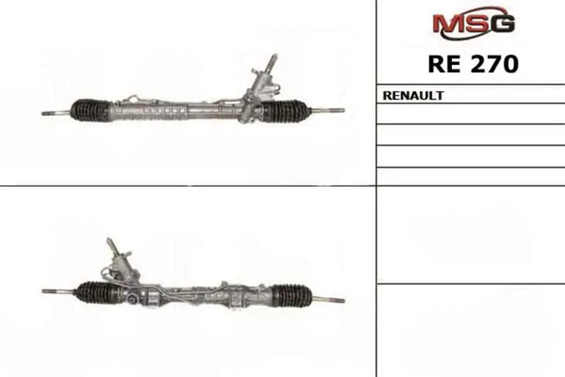 Рульова рейка з ГПК нова Renault Latitude 10-15 MSG RE270 (фото 1)