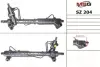 Рульова рейка з ГУР нова Suzuki Grand Vitara 06-17 MSG SZ204 (фото 1)