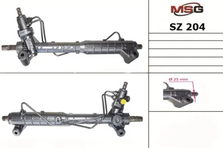 Рульова рейка з ГУР нова Suzuki Grand Vitara 06-17 MSG SZ204