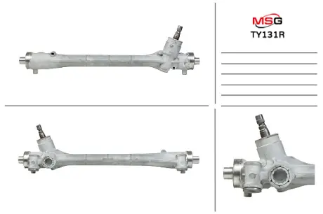Рульова рейка без ГУР відновлена Toyota Prius 09-17 MSG TY131R