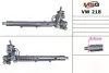 Рульова рейка з ГУР нова VW Caddy III 04-15 MSG VW218 (фото 1)