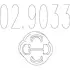 Гумовий елемент кріплення вихлопної системи MTS 02.9033 (фото 1)