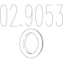 Монтажне кільце вихлопної системи (D (внутр.) - 58,2 мм; D (наружн.) - 71 мм; Висота - 13 мм) MTS 02.9053 (фото 1)