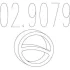 Монтажне кільце вихлопної системи (D (внутр.) - 51 мм; D (наружн.) - 66 мм; Висота - 13 мм) MTS 02.9079 (фото 1)