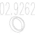 Монтажне кільце вихлопної системи (D (внутр.) - 74 мм; D (наружн.) - 90 мм; Висота - 11,5 мм) MTS 02.9262 (фото 1)