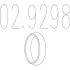 Монтажне кільце вихлопної системи (D (внутр.) - 45 мм; D (наружн.) - 59 мм; Висота - 13 мм) MTS 02.9298 (фото 1)