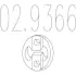 Гумовий елемент кріплення вихлопної системи MTS 02.9366 (фото 1)