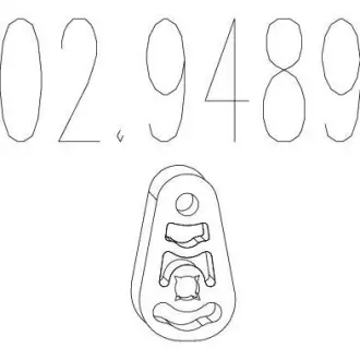 Елемент монтажний MTS 02.9489