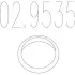 Монтажне кільце вихлопної системи (D (внутр.) - 57,6 мм; D (наружн.) - 68,5 мм; Висота - 12 мм) MTS 02.9535 (фото 1)
