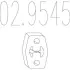 Гумовий елемент кріплення вихлопної системи MTS 02.9545 (фото 1)