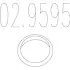 Монтажне кільце вихлопної системи (D (внутр.) - 47 мм; D (наружн.) - 57 мм; Висота - 10 мм) MTS 02.9595 (фото 1)