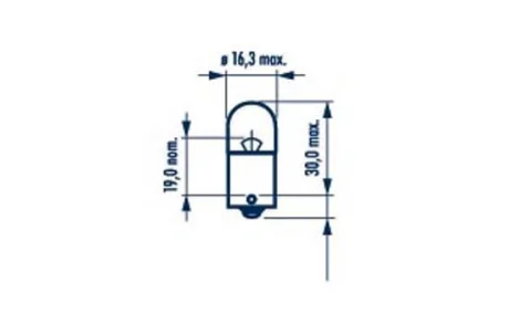171713000 Лампа R5W 12V 5W BA15s |AUXILIARY LAMPS| (10шт) NARVA 17171