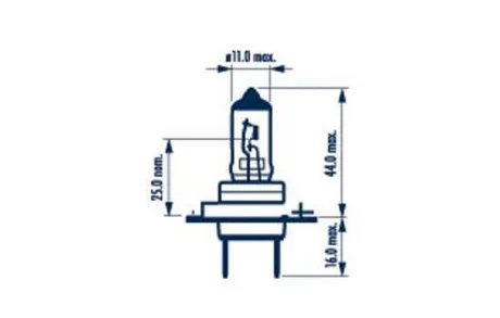 483293000 Лампа H7 LONG LIFE 12V 55W PX26d LONG LIFE NARVA 48329