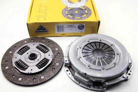 Комплект зчеплення Transit (V184) 2.0DI 02-06 (250mm) для одномасового маховика National CK9811