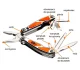 Мультиінструмент (Mini) 10in1/Alu/Led light (+чохол) (L=115mm) NEO TOOLS 01-027 (фото 2)