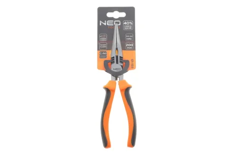 Плоскогубці з подовженими губками 8" 40% FS L-200 мм NEO TOOLS 01-155