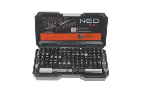 Набір біт комбінований 1/4" 94 од. NEO TOOLS 06-104