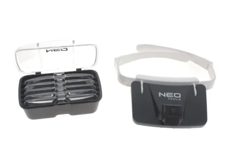 Лупа з LED-підсвічуванням (налобна) (1x-3.5x) NEO TOOLS 06-130