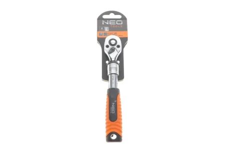 Тріскачка 1/4" телескопічна 72 зубця 150-200 мм NEO TOOLS 08-502