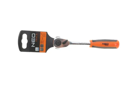 Тріскачка 1/4" 45 зубців 155 мм NEO TOOLS 08-523