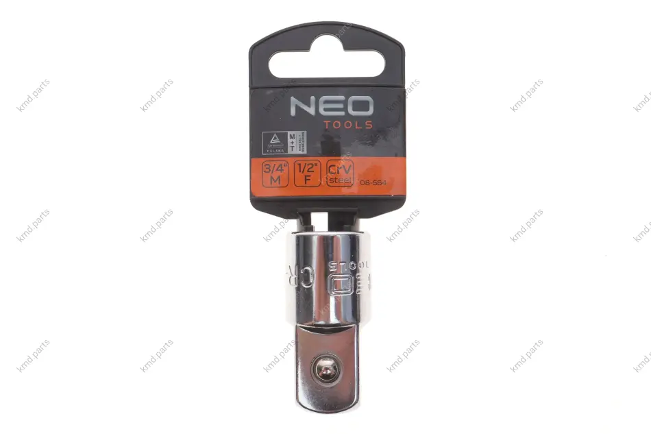 Перехідник 1/2"x3/4" 52 мм NEO TOOLS 08-564 (фото 1)