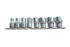 Набір головок SPLINE 1/2" 10-24 мм 8 од. на планці (мультипрофіль, хромовані) NEO TOOLS 08-651 (фото 1)