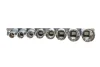 Набір головок SPLINE 1/2" 10-24 мм 8 од. на планці (мультипрофіль, хромовані) NEO TOOLS 08-651 (фото 2)