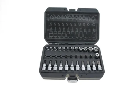 Набір головок 3/8" зі вставками Torx 34 од. NEO TOOLS 08-711