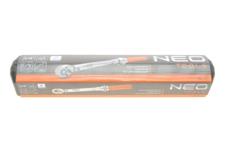 Ключ динамометричний 1/4" 5-25 Нм 250 мм NEO TOOLS 08-822