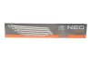 Набір ключів накидних з тріскачкою 8-19 мм 6 од. NEO TOOLS 09-370 (фото 2)