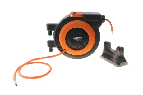 Шланг пневматичний на котушці 1/4" Ø9,5 мм L 15 м NEO TOOLS 10-700